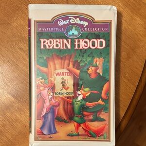 Walt Disney's Robin Hood VHS